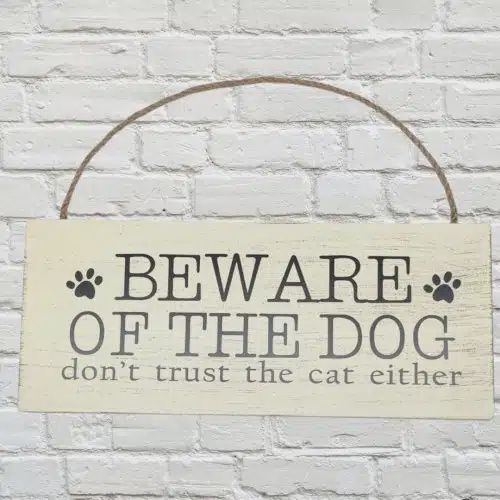 Beware of Dog Sign