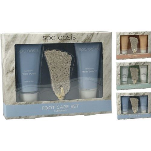 3pc Foot Care Set In GiftBox 3 Asst Frag