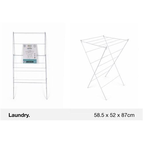 1pc Clothes Wire Drying Rack 58x52x87cm