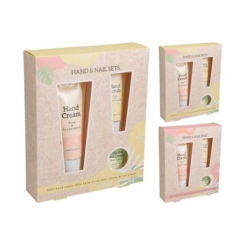 3pc Hand &amp; Nail Cream Set 2Ass Fragrance