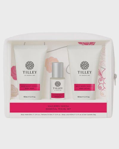 Lotion and Perfume Travel Set Wild Berry Mimosa