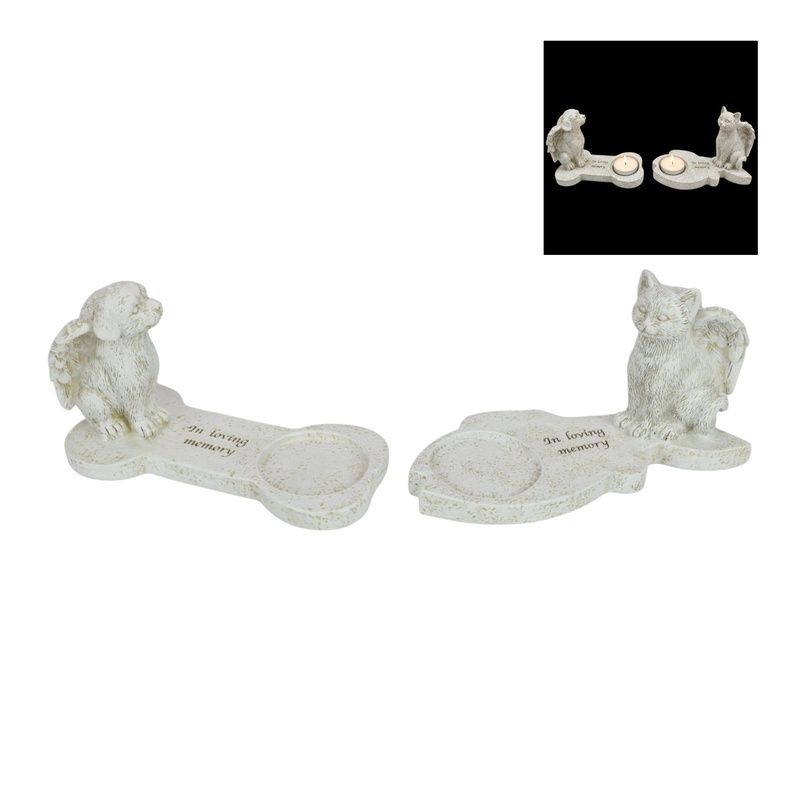 8.5x14cm Memorial Cat/Dog Tealight Holde