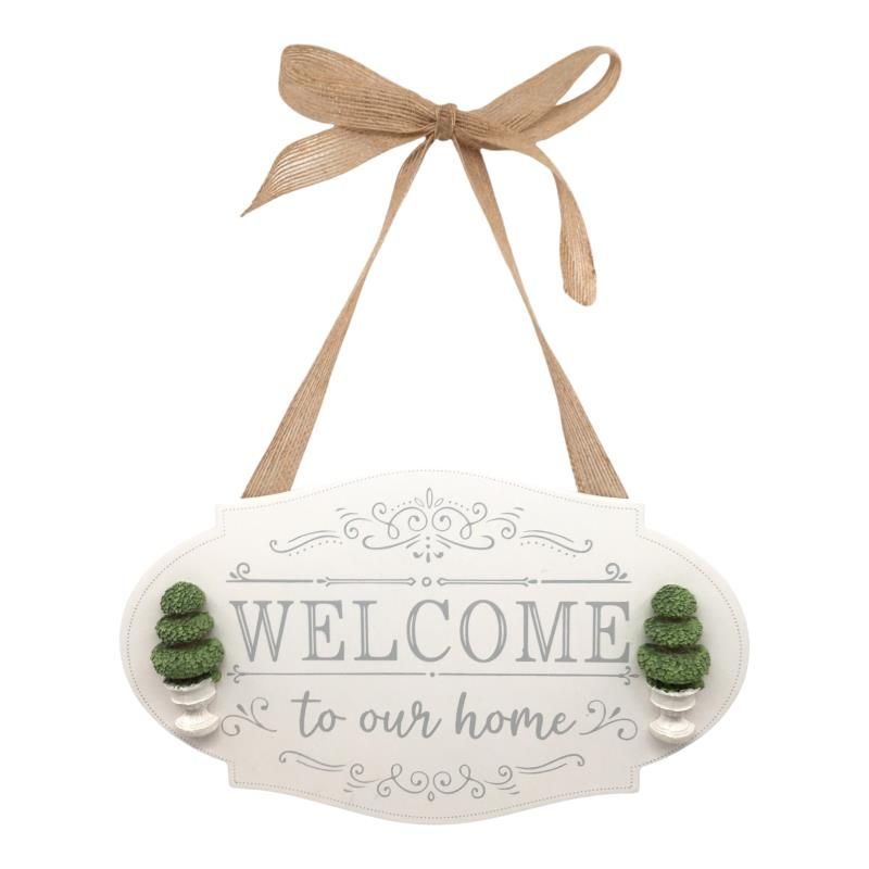 30x18cm Hanging Welcome Plaque