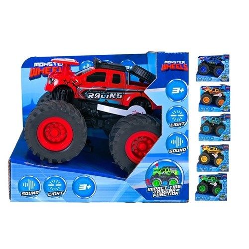 1pce Monster Truck with Open Bonnet