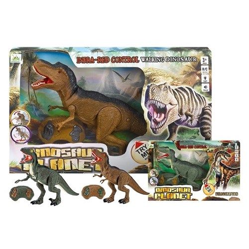 2pc R/Control Dinosaur W/Light/Sound