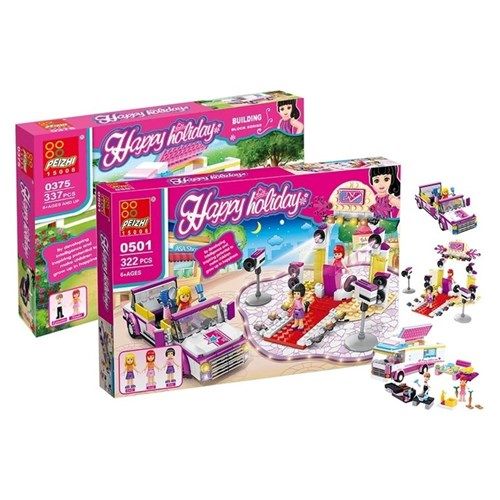 322-337pc Holiday Building Blocks