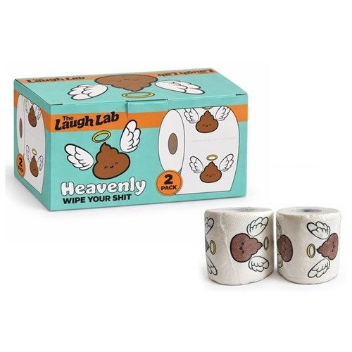 1Pk Heavenly Wipe Your Poo Toilet Paper