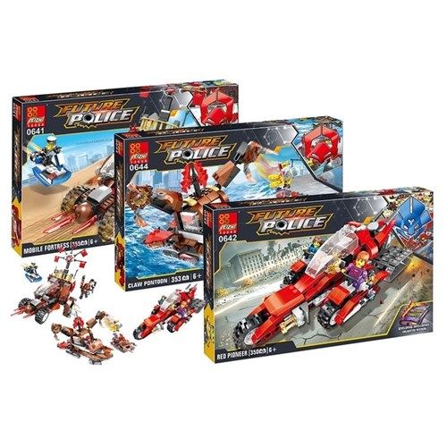 350-355pc Future Vehicle BuildingBlocks