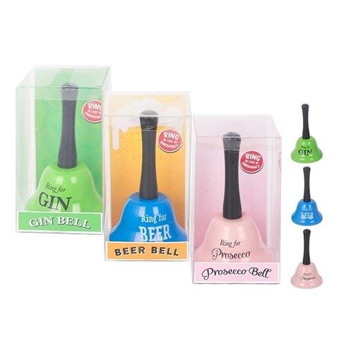 1Pk Bell W/Drinking Sayings