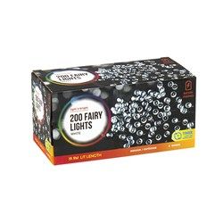 Lights Fairy White 8F Battery Operated Pk200
