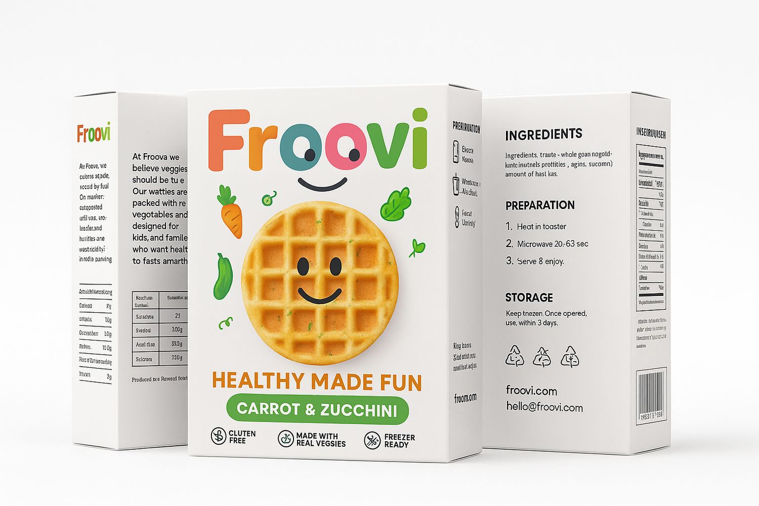 ​Frozen Classic Veggie Waffles