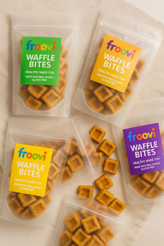 Frozen Veggie Waffle Bites