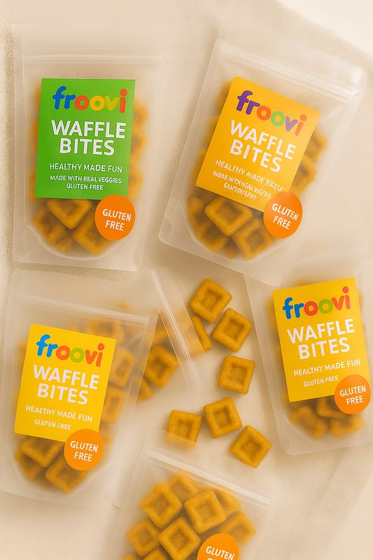 Frozen Veggie Waffle Bites - Gluten Free