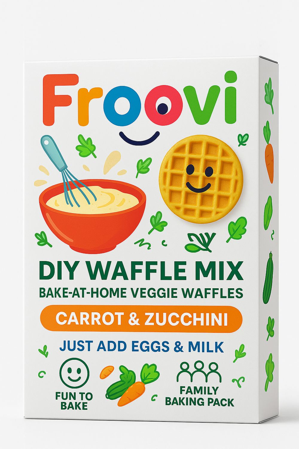 ​DIY Veggie Waffle Mix