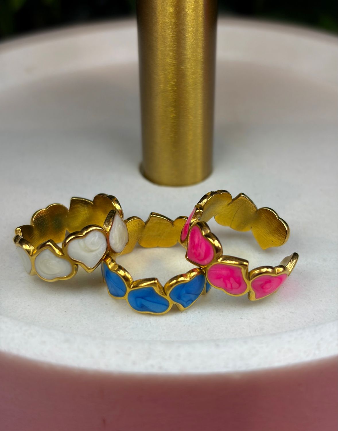 Bague CORAZON Acier inoxydable