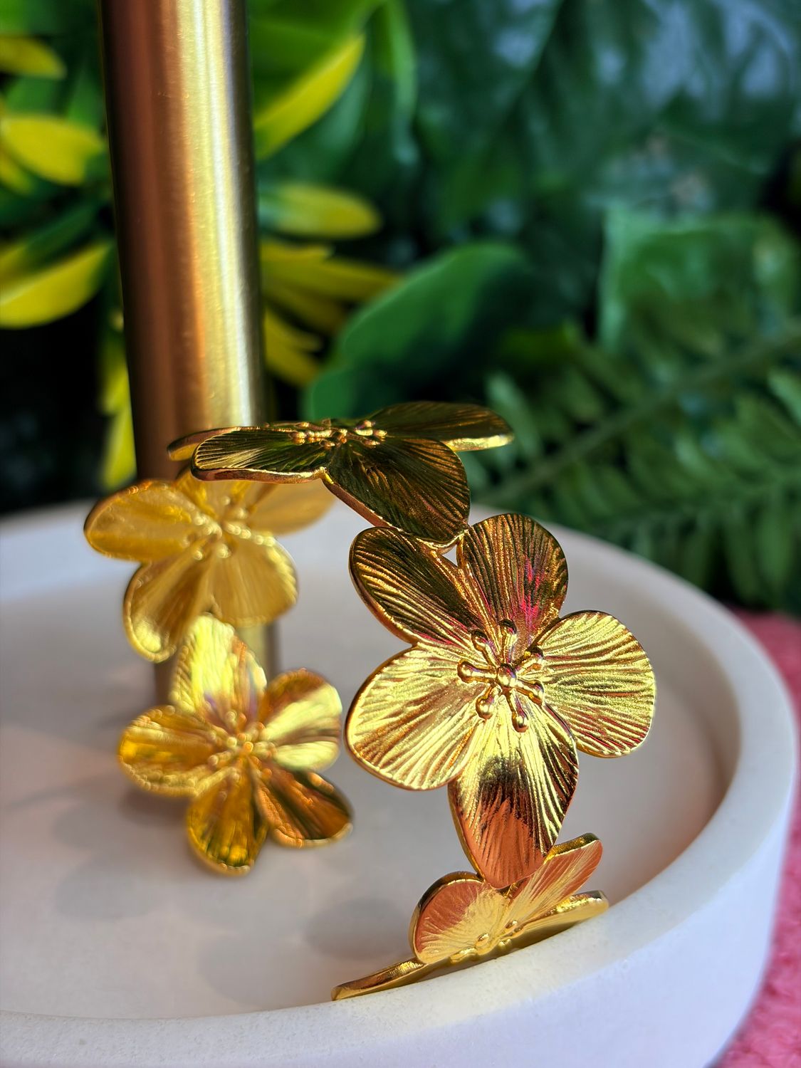 Jonc HIBISCUS Acier inoxydable