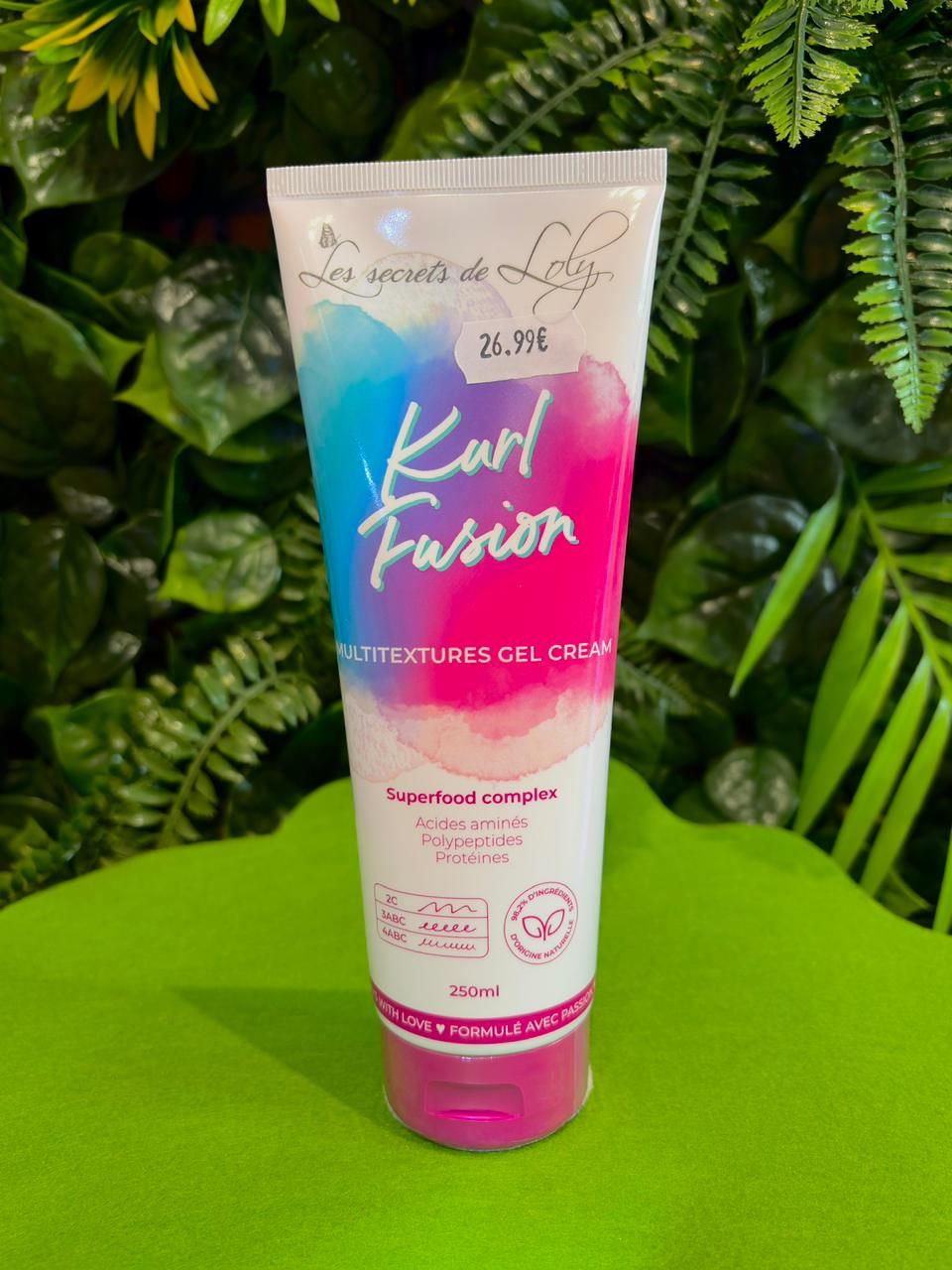 Kurl Fusion gel crème multi textures - Les secrets de Loly - 250 ML