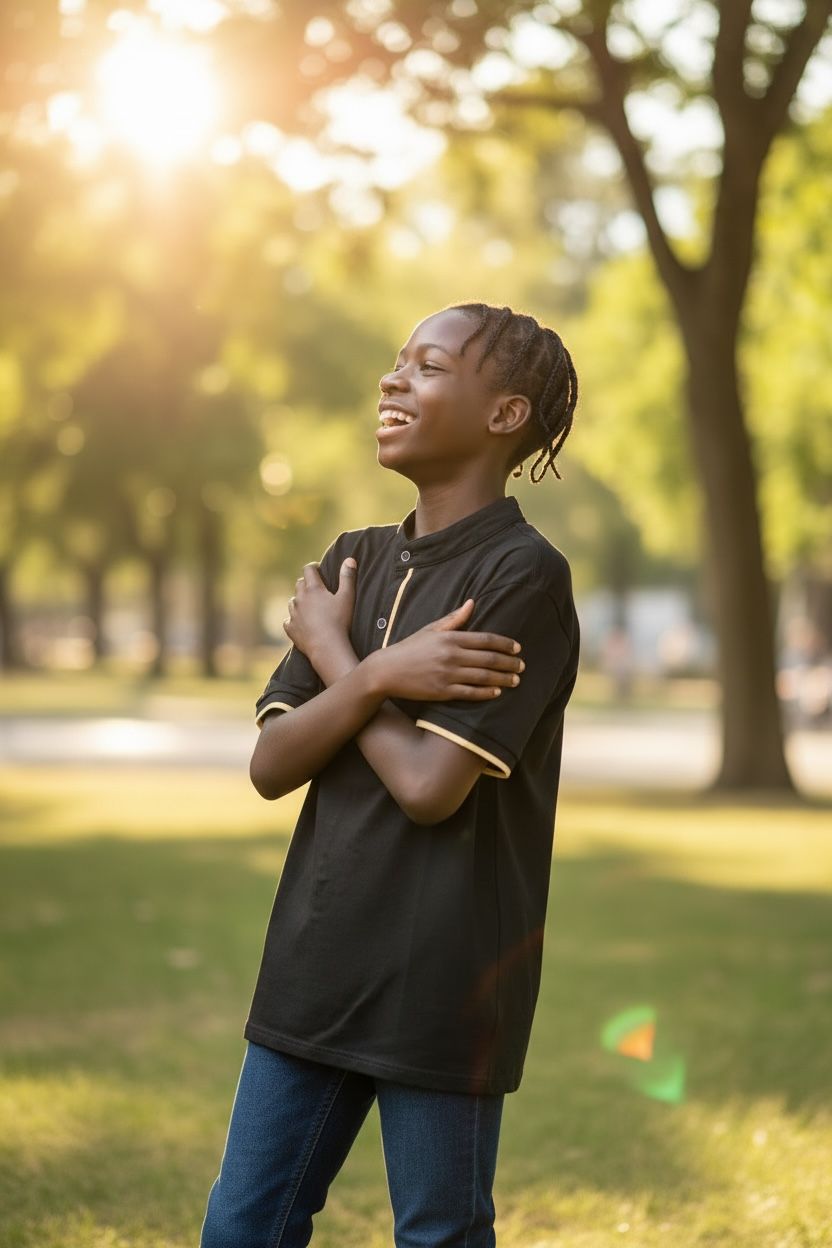T-shirt California noir/beige