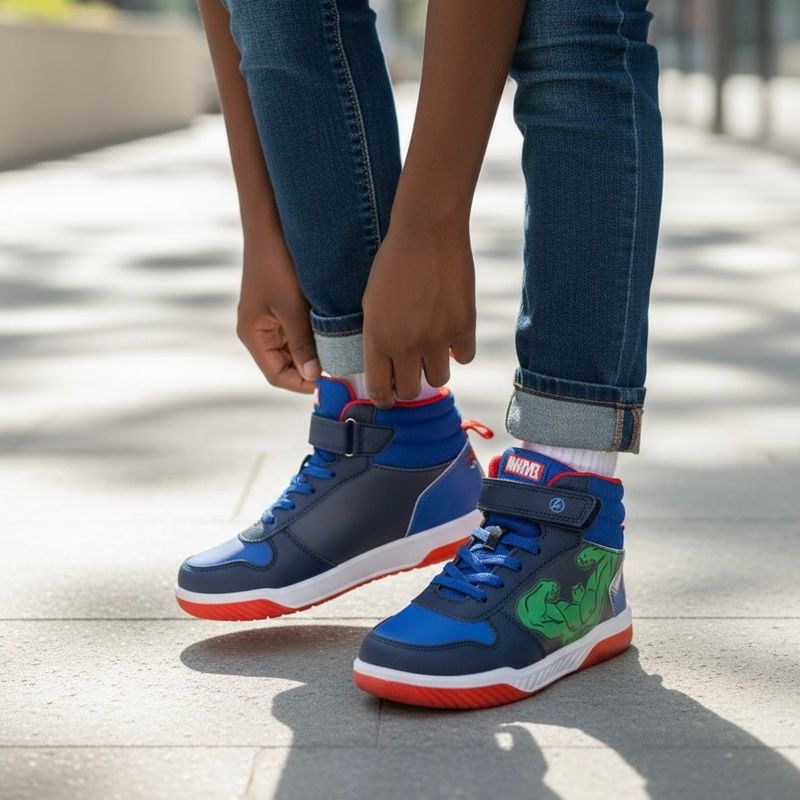 Baskets montantes lumineuses MARVEL Avengers