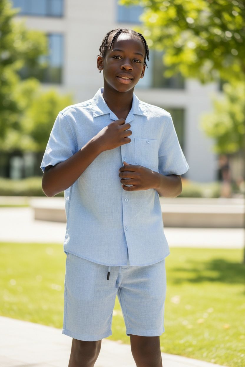 Ensemble chemise free boy