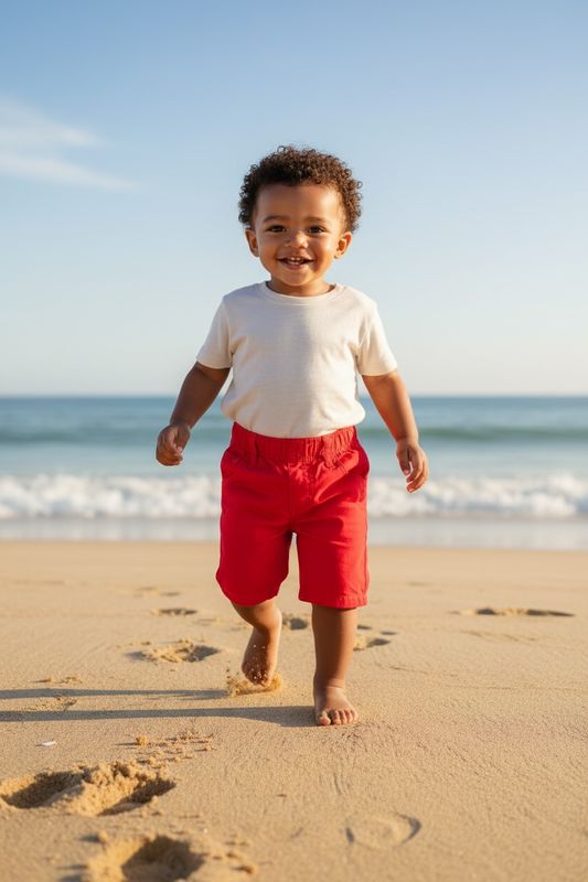 Short baby boy  free star