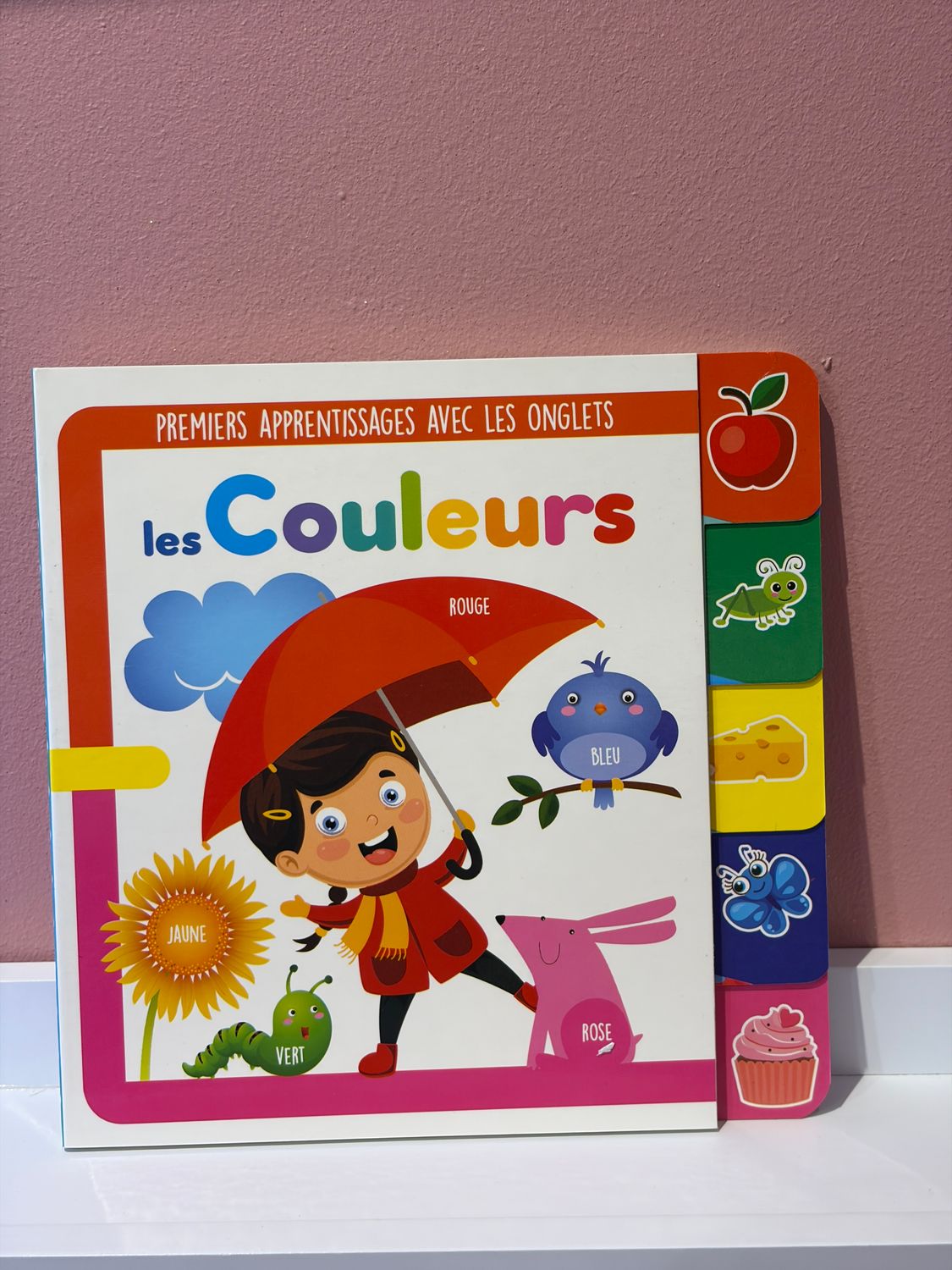 Livres premiers apprentissages avec les onglets