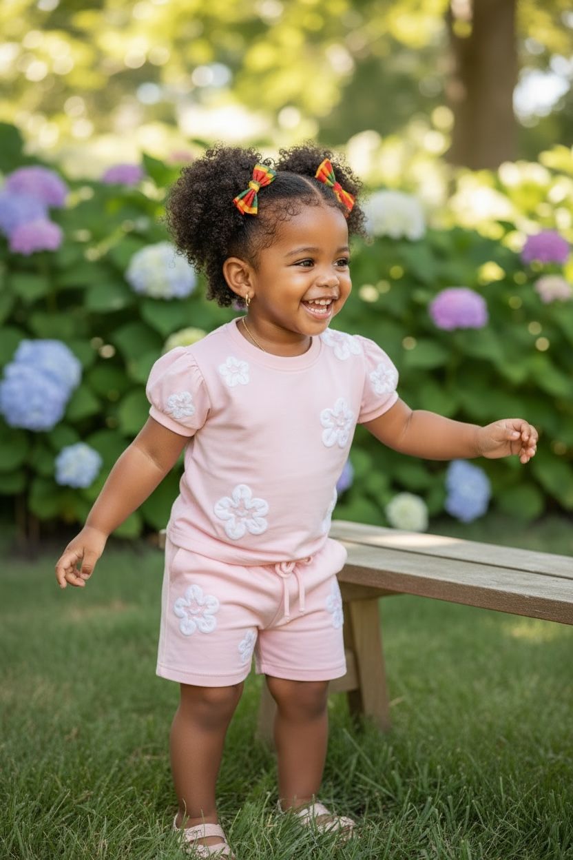 Ensemble hibiscus BABY mixte