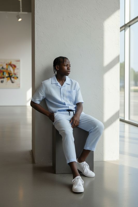 Ensemble chemise + pantalon