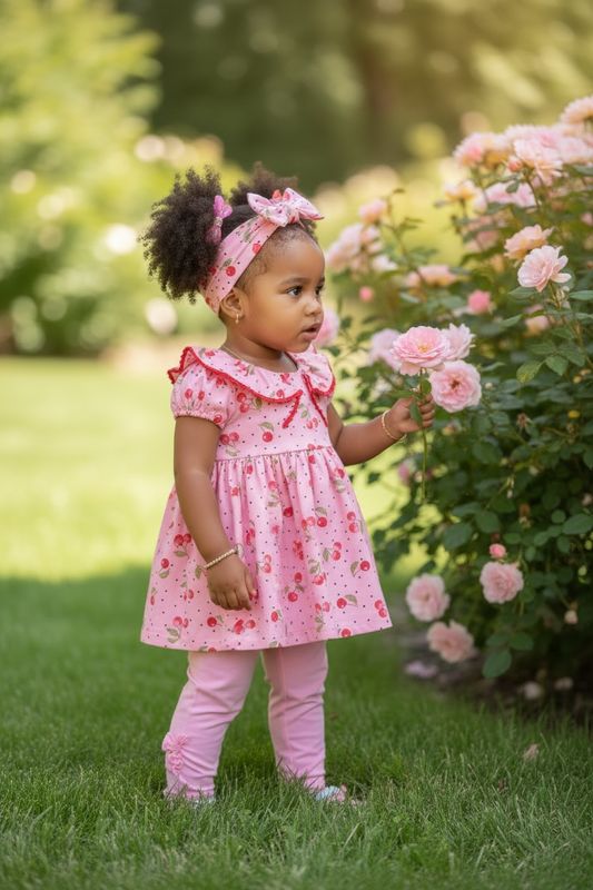 Ensemble cerise BABY GIRL