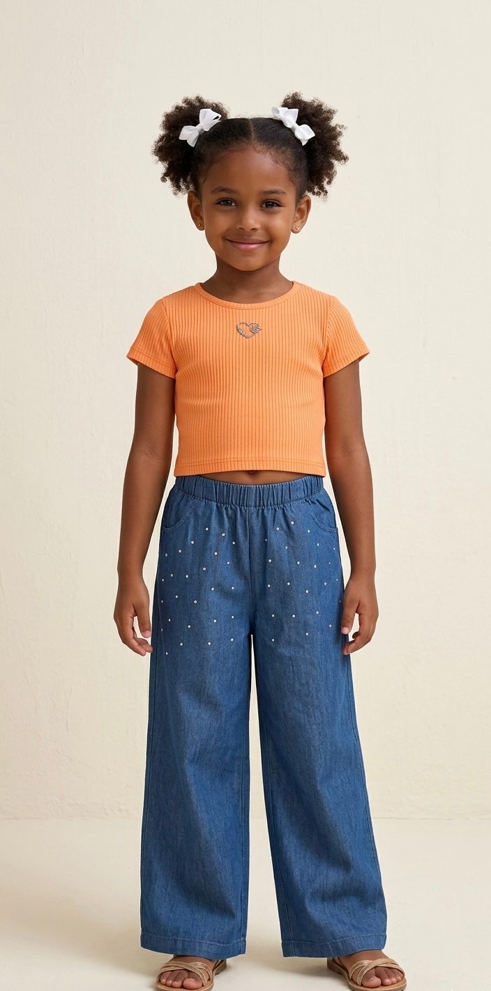 Pantalon tissu lolilol strass