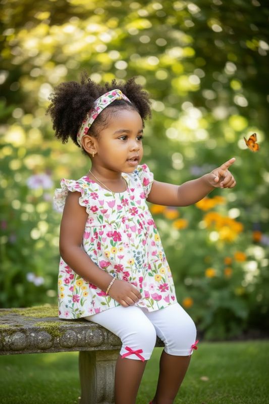 Ensemble fleuri BABY GIRL