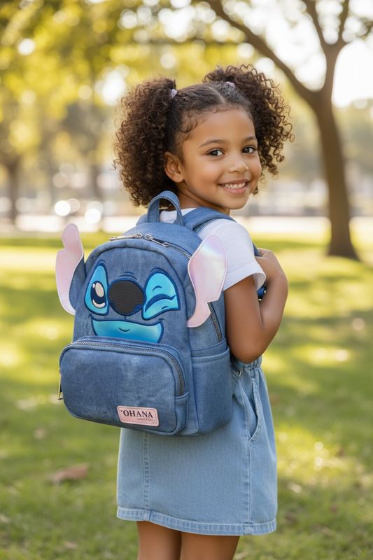 Sac à dos Stitch Effet Jean