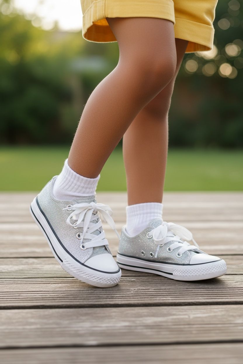 Baskets à paillettes