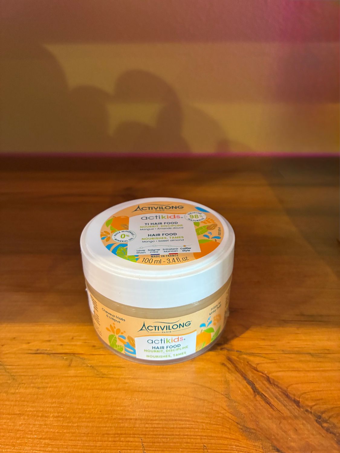 mini crème Hair Food actikids by activilong - 100ml