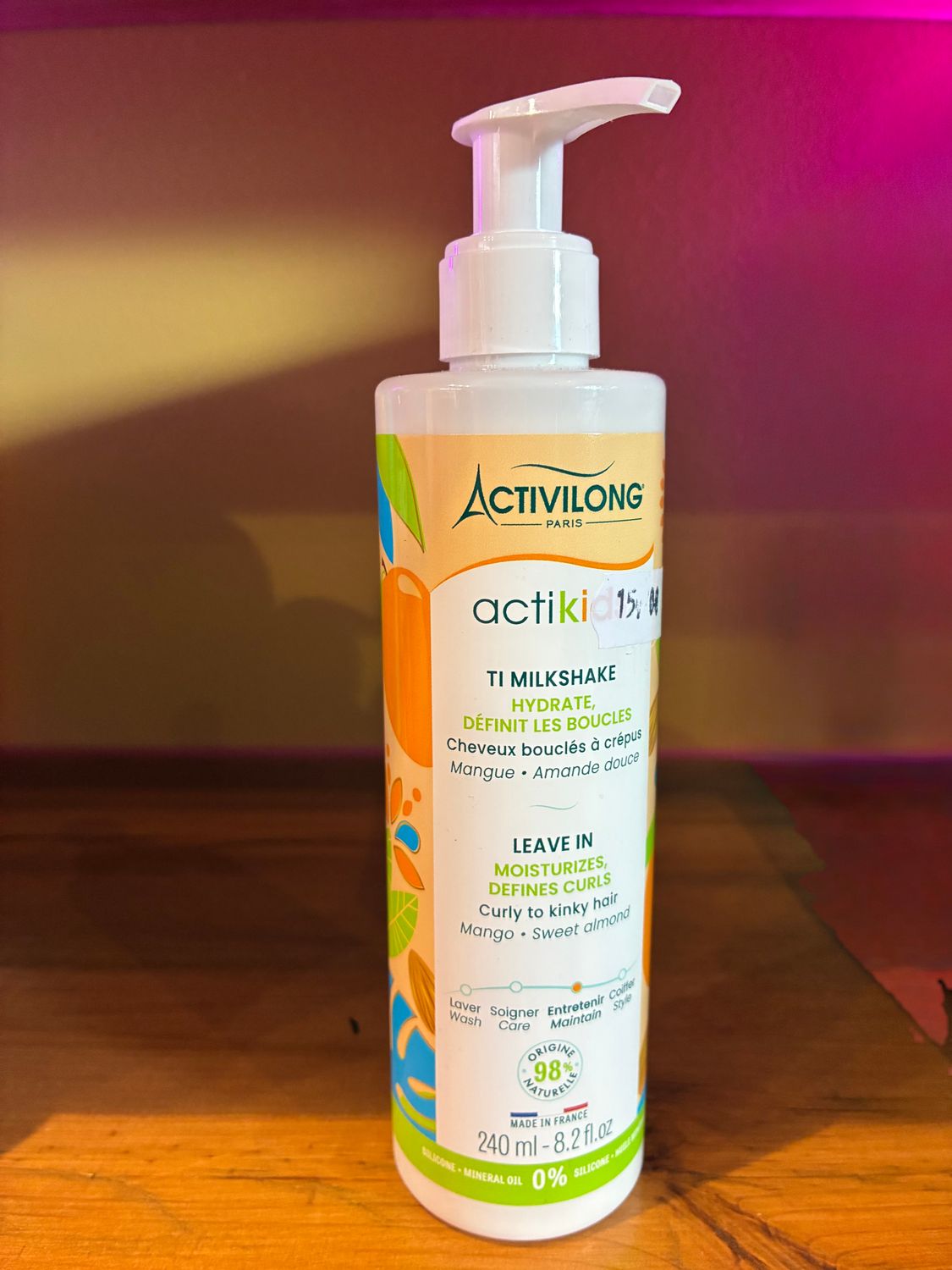 Ti milkshake actikids by activilong- 240ml