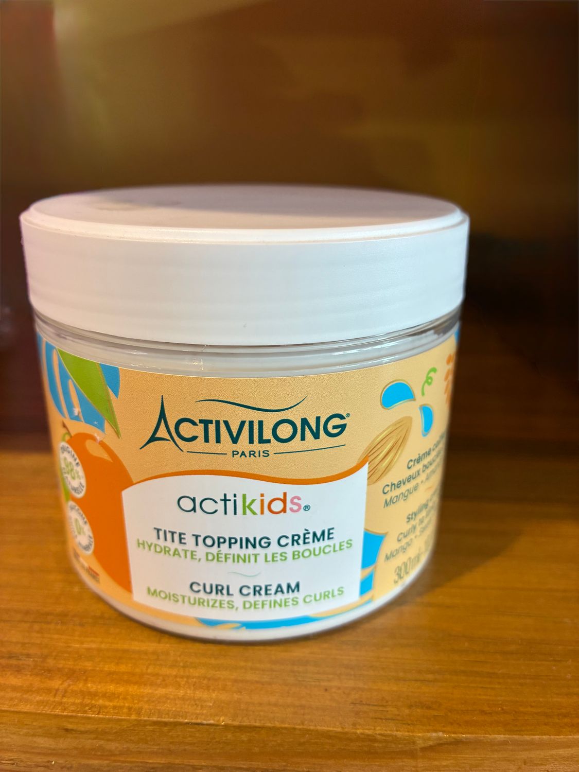 tite topping crème actikids by activilong - 300ml