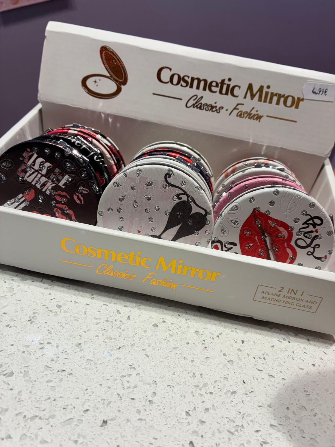 MINI MIROIR 2in1