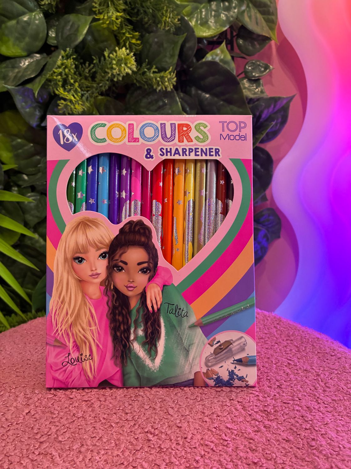 CRAYONS DE COULEURS- TOP MODEL