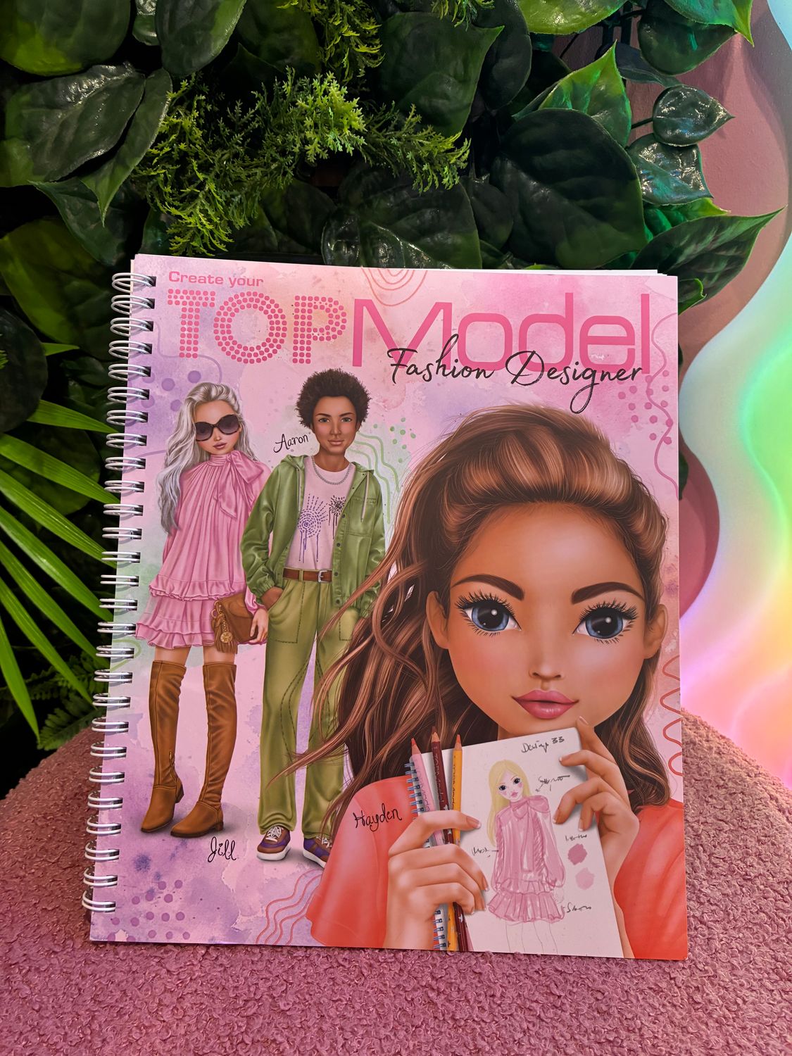 Depesche Create Your TOPModel Colouring Book