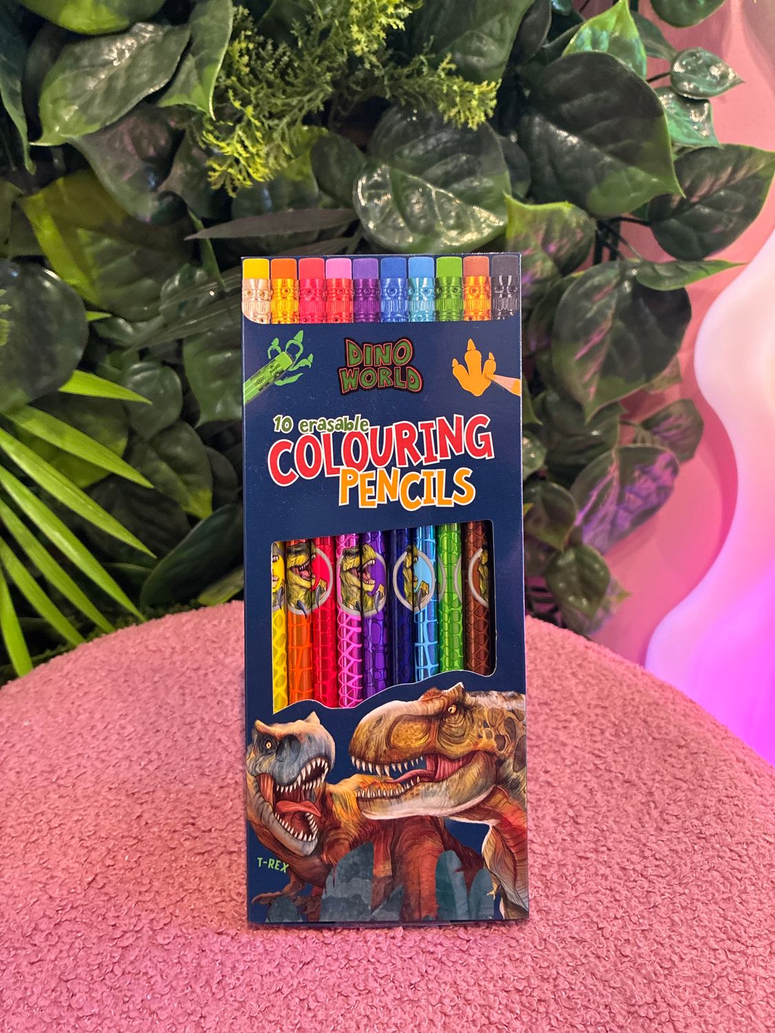 Crayons de couleurs effaçable - DINO