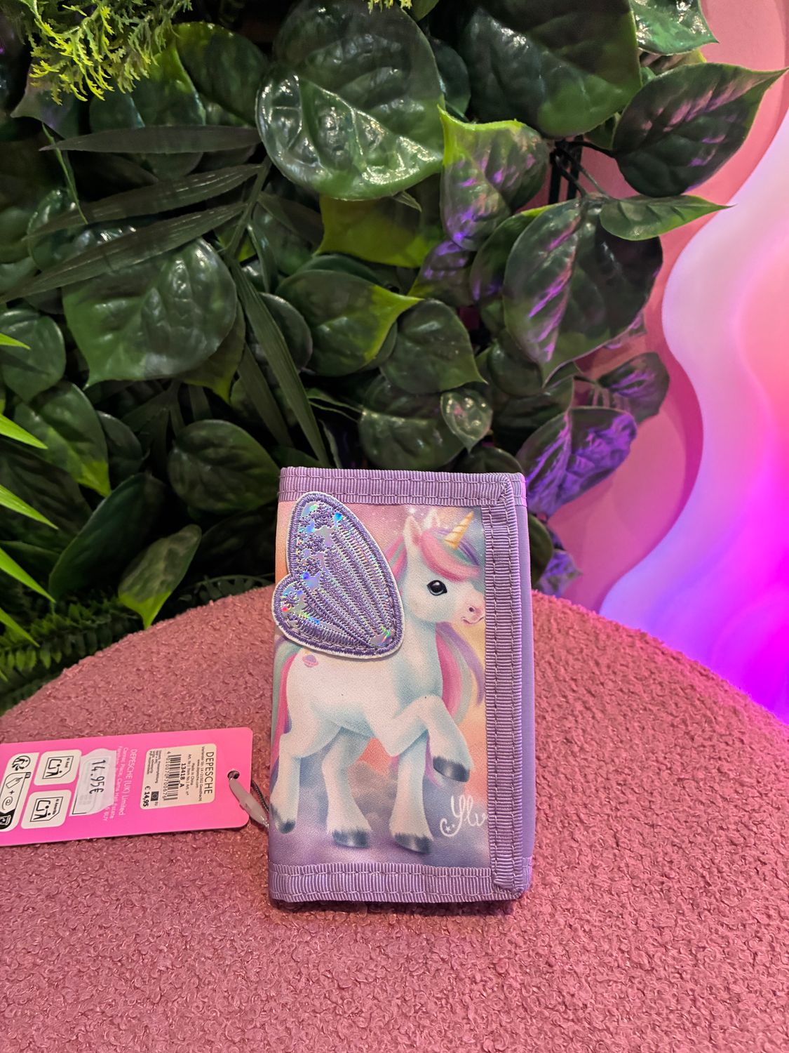 PORTE-FEUILLE LICORNE MAGIQUE