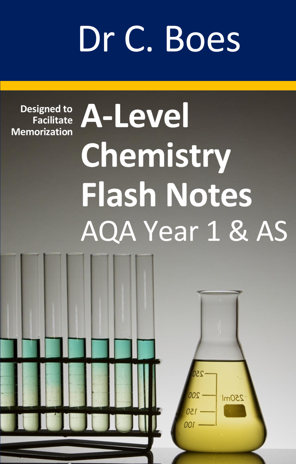 A-Level Chemistry Flash Notes AQA Year 1 & AS: Paperback