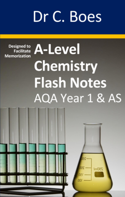 A-Level Chemistry Flash Notes AQA Year 1 & AS: Paperback