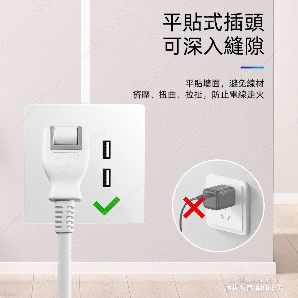 超電王 1開3插3尺2P+2USB延長線 SNB-U213-3