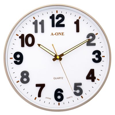 TG-0293莫蘭迪3D立體數字掛壁時鐘