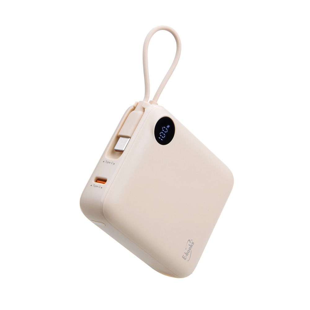 Type C線數顯雙向快充行動電源 B129