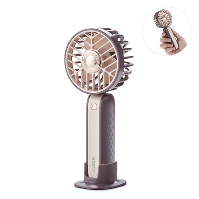 RK16手持立式充電風扇-紫