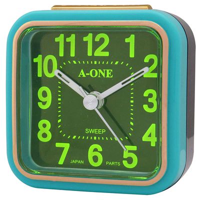 金邊方形鬧鐘/3色 TG-0189