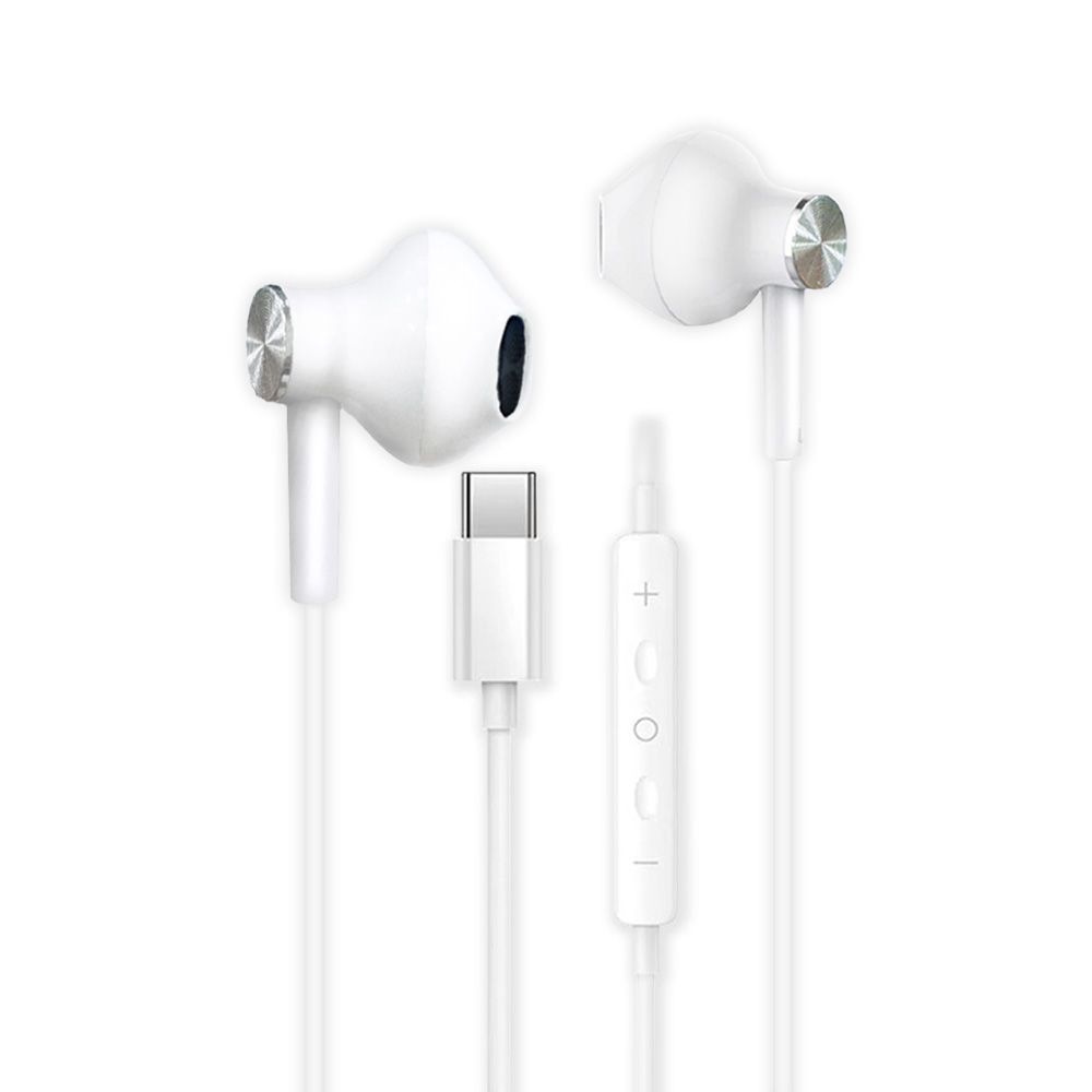 PR-E091實用牌TYPEC半入式耳機