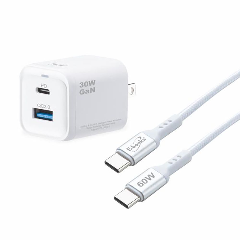 B96雙孔U+C充電器